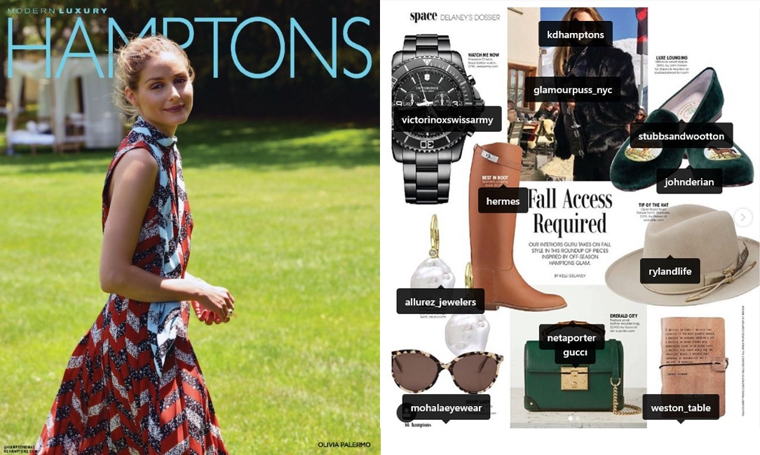 Allurez As Seen In Hamptons Magazine